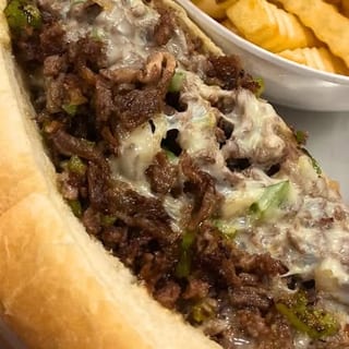 Philly Cheesesteak Flatbread
