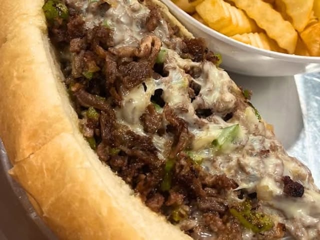 Philly Cheesesteak Flatbread.